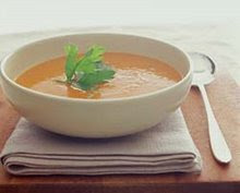 Carrot and Cheddar Soup