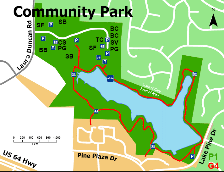 Apex Community Park & Lake Pine