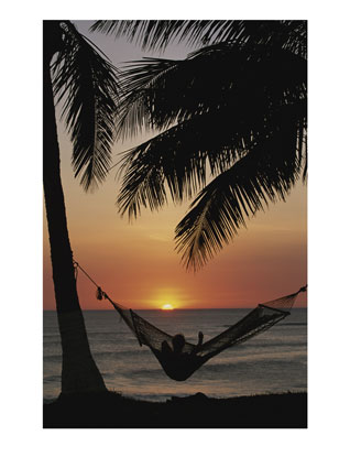 [113875~Atardecer-en-la-playa-con-silueta-de-hamaca-y-palmeras-Costa-Rica-Posters.jpg]