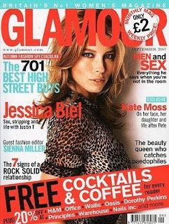 Jessica Biel Glamour Magazine September 2007 pictures
