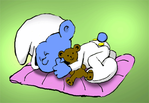[Smurf_In_Hand_Art_Baby_Smurf_Asleep.gif]