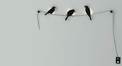 bird-on-wire-lamp%5B1%5D Illuminare con Stile: Uccelli sul filo