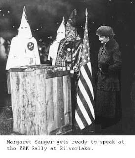 Margaret Sanger Speaks to the Ku Klux Klan