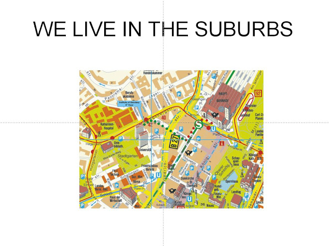 WE LIVE IN THE SUBURBS