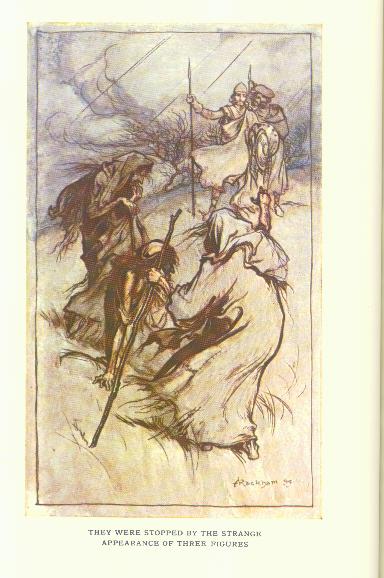 [Rackham+-+Macbeth+-+They+were+stopped+by+the+strange+appearance+of+three+figures.jpg]