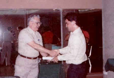 Diploma curso de Juan Vené 1992