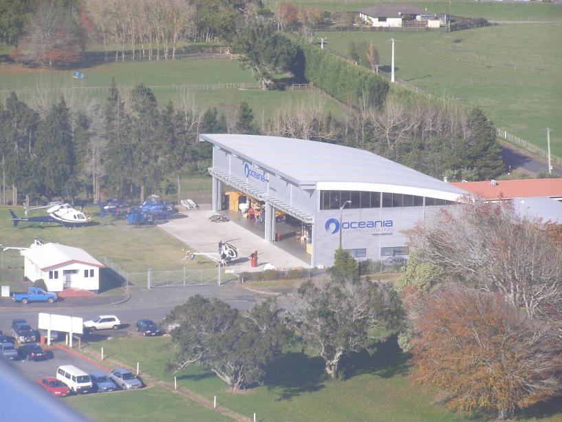 Oceania Aviation hanger