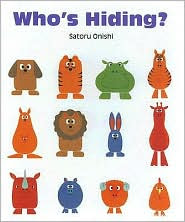 who's hiding? children's book review satoru onishi