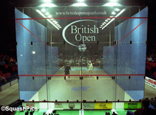 The show court at the 2001 British Open