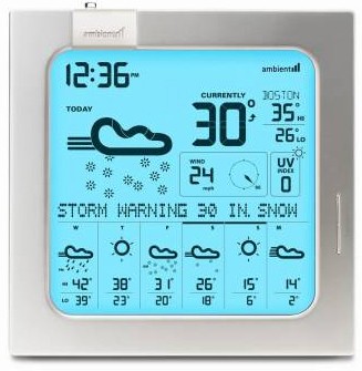 Ambient Devices 7-Day Weather Forecaster - Review