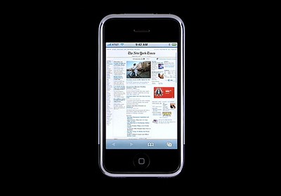 Apple iPhone boosting mobile internet surfing