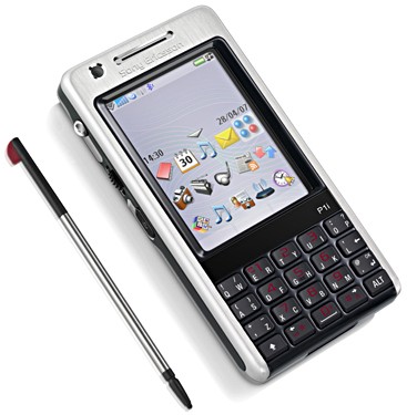 Sony Ericsson P1i smart phone - Front
