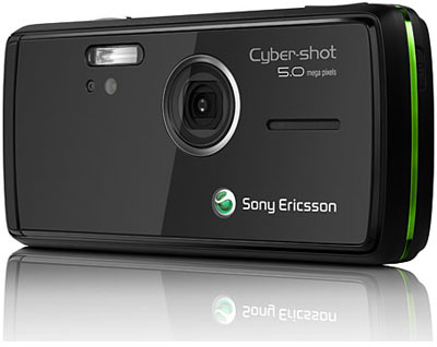 Sony Ericsson K850i - Back and Camera