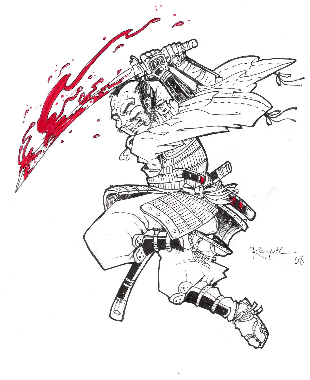 [Eric+Royal+Samurai+drawing+pen+and+ink+01.jpg]