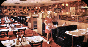 Inside a Typical Mr. Steak 1969