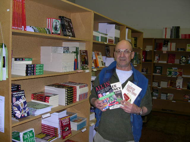 Howard Schwartz, proprietor of the Gambler's Bookshop