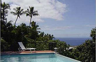 Kona Oceanview Vacation Home with Pool