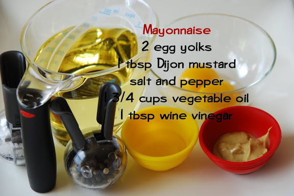 Mayonnaise ingredients