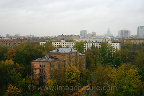 Autumn (fall) in Moscow, Russia