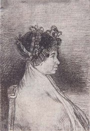 Busto de doña Josefa Bayeu, de Goya