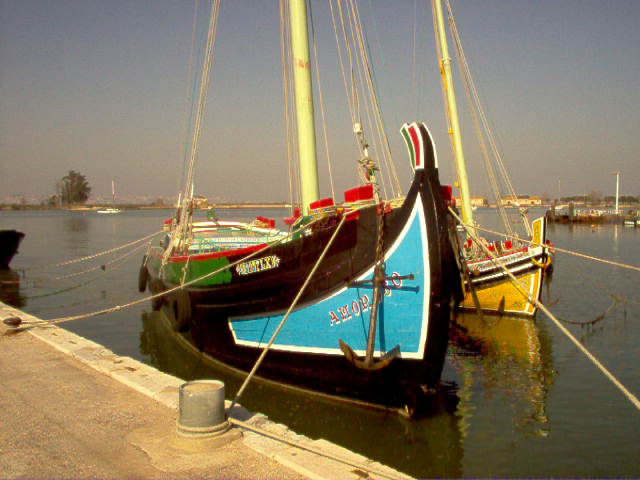 Tagus river boat " Falua"
