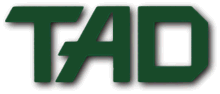 The unique TAD logo