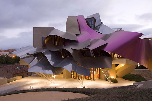 [Architecture,Frank-Gehry,Riscal,evening-shots,Marques-de-Riscal-Hotel.jpg]