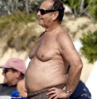 Jack Nicholson letting it all hang out
