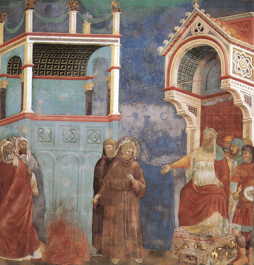 [Giotto+-+Legend+of+St+Francis+-+[11]+-+St+Francis+before+the+Sultan+(Trial+by+Fire).jpg]