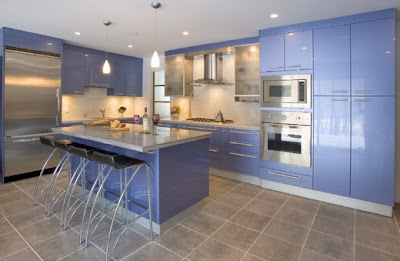 مضابخ باللون الازرق Snaidero+Dream+Blue+Kitchen
