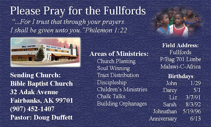 Our Prayer Card Back