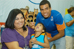 Andre Brasil durante a Vacinação Paralisia Infantil na Fiocruz - Rio de Janeiro - RJ