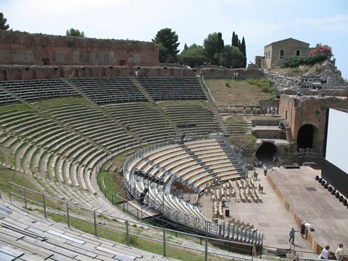 Teatro griego de Taormina