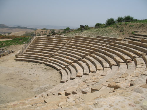 Teatro griego de Morgantina