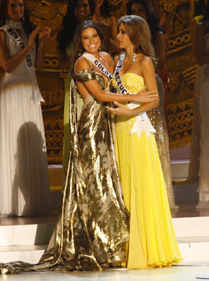 Miss Colombia and Miss Venezuela