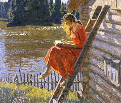 Tkachev Alexei , Sergey Alexei «Summer», 1991, oil on canvas