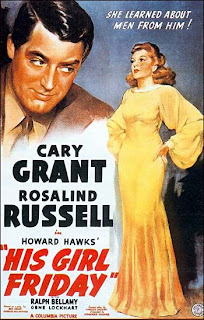 His girl friday poster