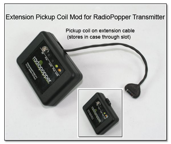 CP1037: Extension Pickup Coil Mod for RadioPopper Transmitter