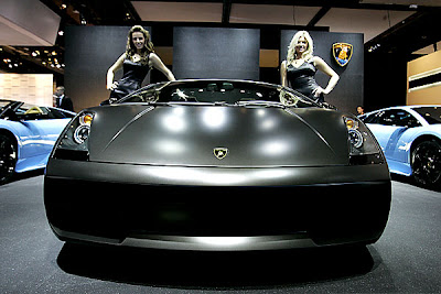 2007 Detroit Auto Show - Lamborghini Gallardo Spyder