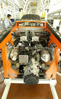 Lamborghini Murciélago LP640  factory