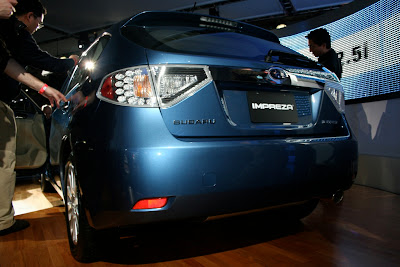 2008 Subaru Impreza at the New York Auto Show