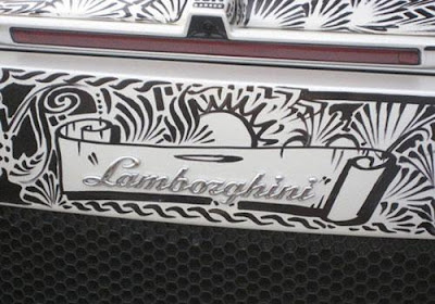 Painted Lamborghini