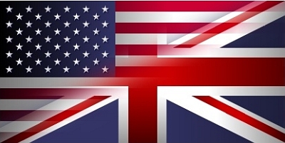US and British Flag
