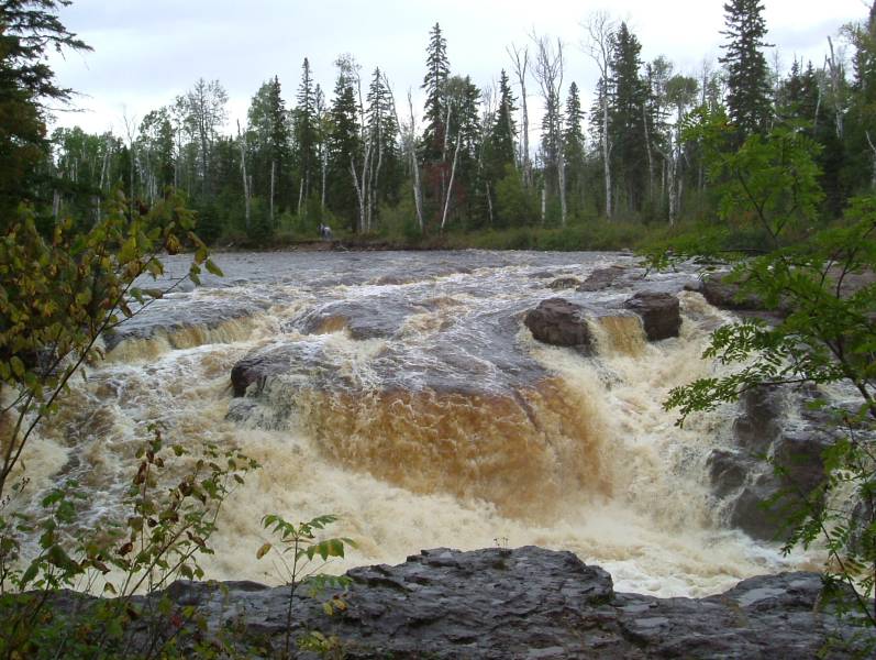 One of several incredible waterfalls.  This is the Temperance River
