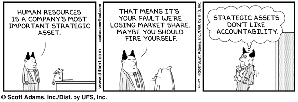 Because Dilbert is right...