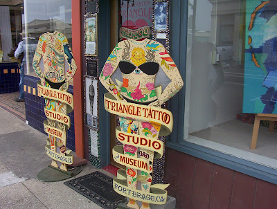 Fort Bragg Tattoo Parlor Signs