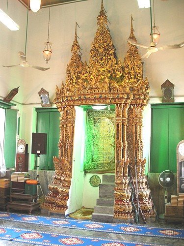 Mimbar Masjid di Thailand hari ini.