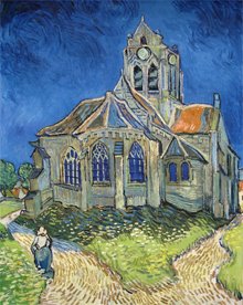  Iglesia Auvers-sur-Oise - Van Gogh