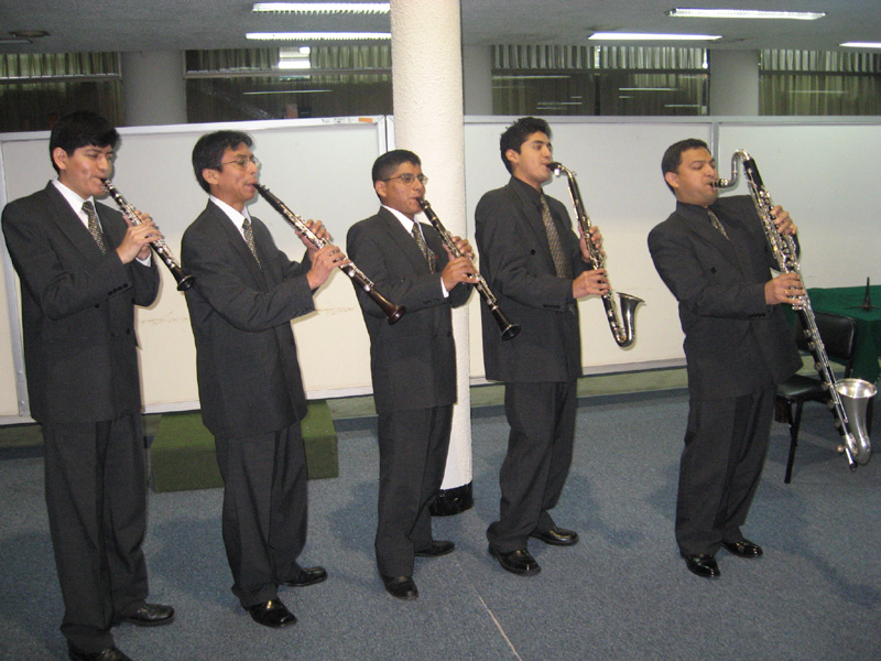 Quinteto de Clarinetes de Peru en Francia