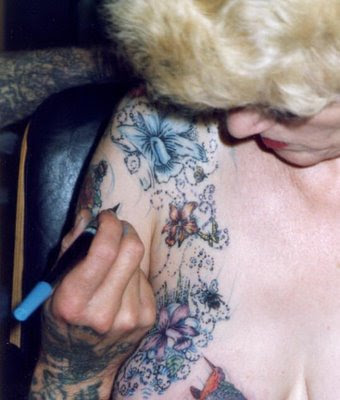 The Tattooed Lady Isobel Varley: Most Tatooed Woman